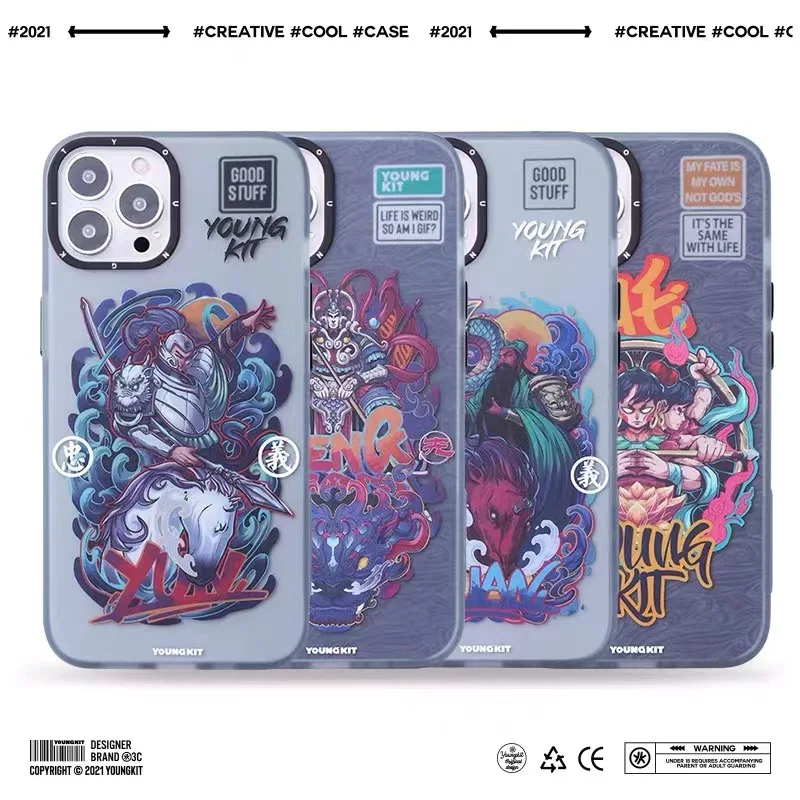 

Чехол для iPhone, 12, 13 Pro Max, противоударный, с традиционными китайскими иероглифами