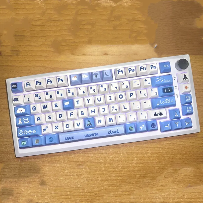 Колпачки клавиш KCA для механической клавиатуры 61/140 Mx под заказ