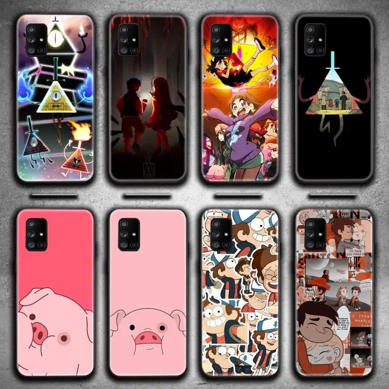 

Anime Gravity Falls Phone Case For Samsung Galaxy A52 A21S A02S A12 A31 A81 A10 A30 A32 A50 A80 A71 A51 5G