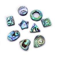 5pcbag natural abalone shell necklace beads 10x14mm abalone shell pendant charm jewelry diy bracelet earrings hairpin accessory