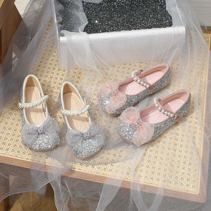 

Мокасины детские кожаные для танцев, демисезонные, на плоской подошве