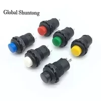 10pcs 12mm momentary push button switches 3a 125vac 1 5a250vac self lockingself reset push button switch