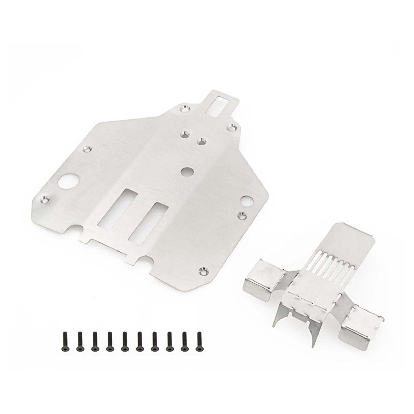 

Chassis Armor Axle Stainless Steel Protector Bumper Plate for 1/12 FY03/FY06/FY07 RC Crawler Car Upgrade Part Accessories