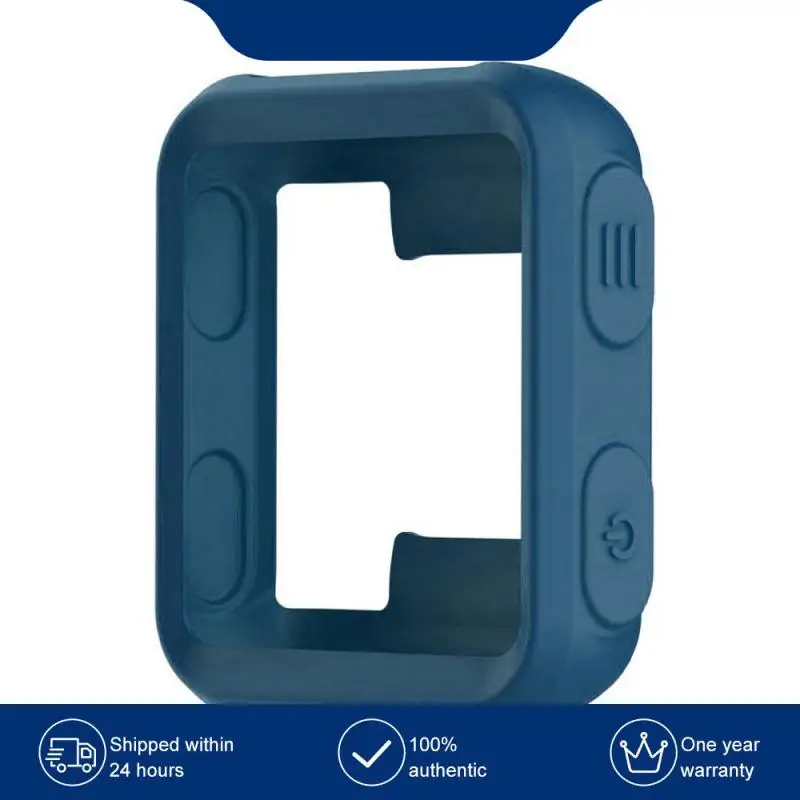 

For Garmin Garmin Forerunner35/30/S20 Protective Case Smart Watch Case Silicone Drop Protection Cover Smart Watch Protective