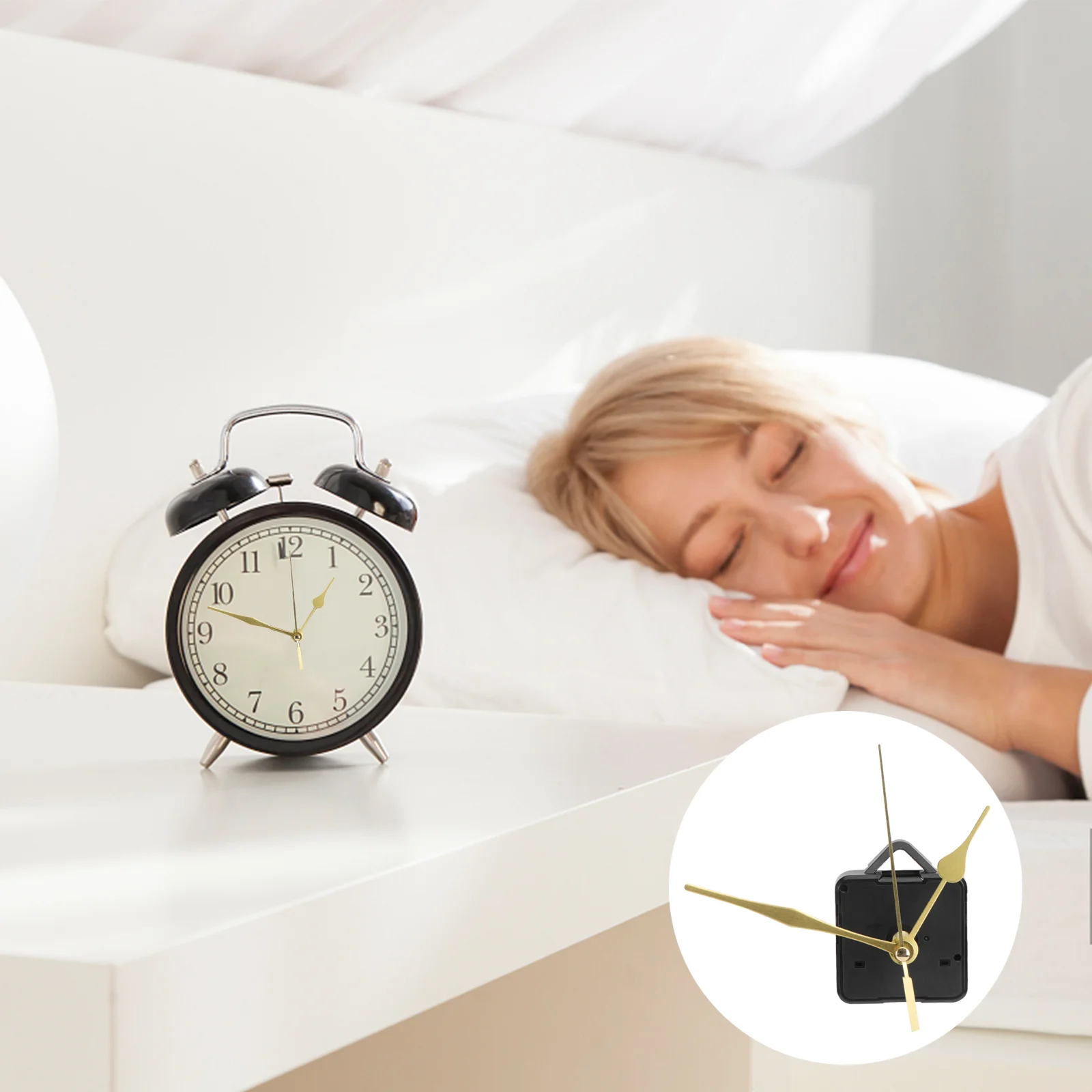 

Clock Movement Mechanism Wall Replacement Kit Silent Diybattery Repair Pendulum Motor Set High Torque Part Movements Parts Mini