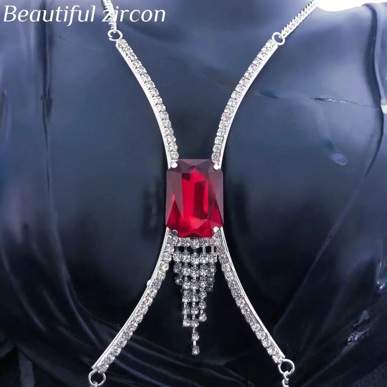 Новый Стразы квадратный стеклянный сексуальный бюстгальтер Топ Бикини бюст