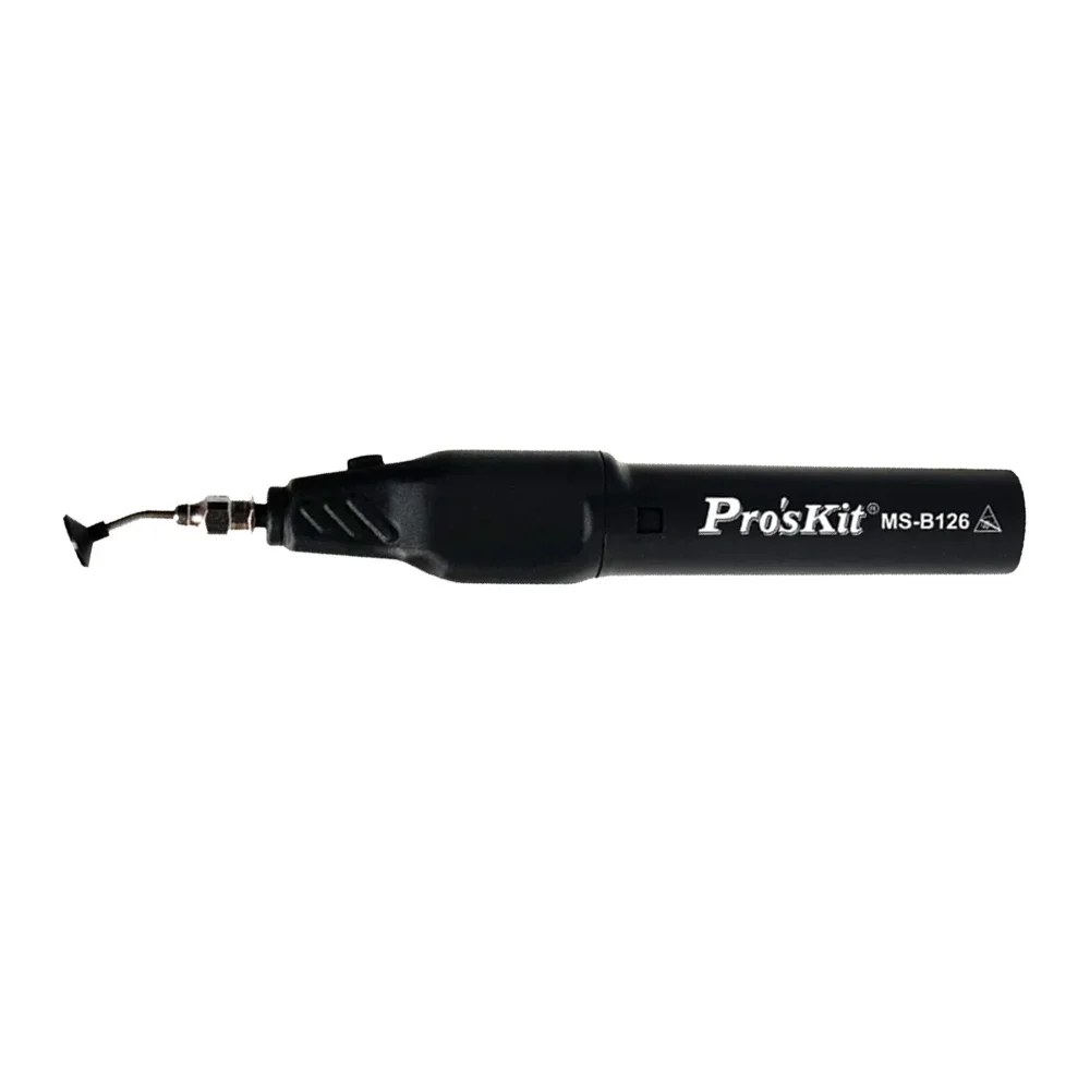 

Pro'sKit MS-B126 Прецизионный вакуумный патрон Антистатическая всасывающая ручка для микросхемы SMT Электронные детали Устройство поглотителя объектива
