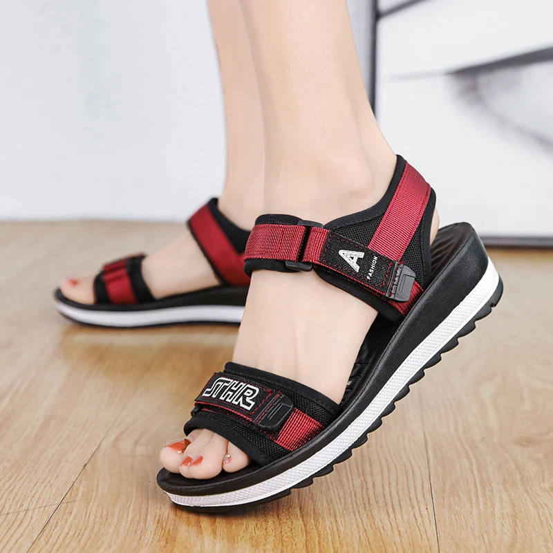 

Сандалии женские для пляжа и воды, модные шлепанцы, Повседневная Удобная Уличная обувь