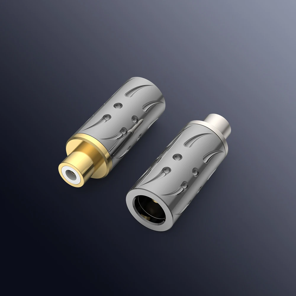 Viborg VC303 Чистая медь с родиевым позолоченным разъемом RCA Разъем Аудиоадаптер
