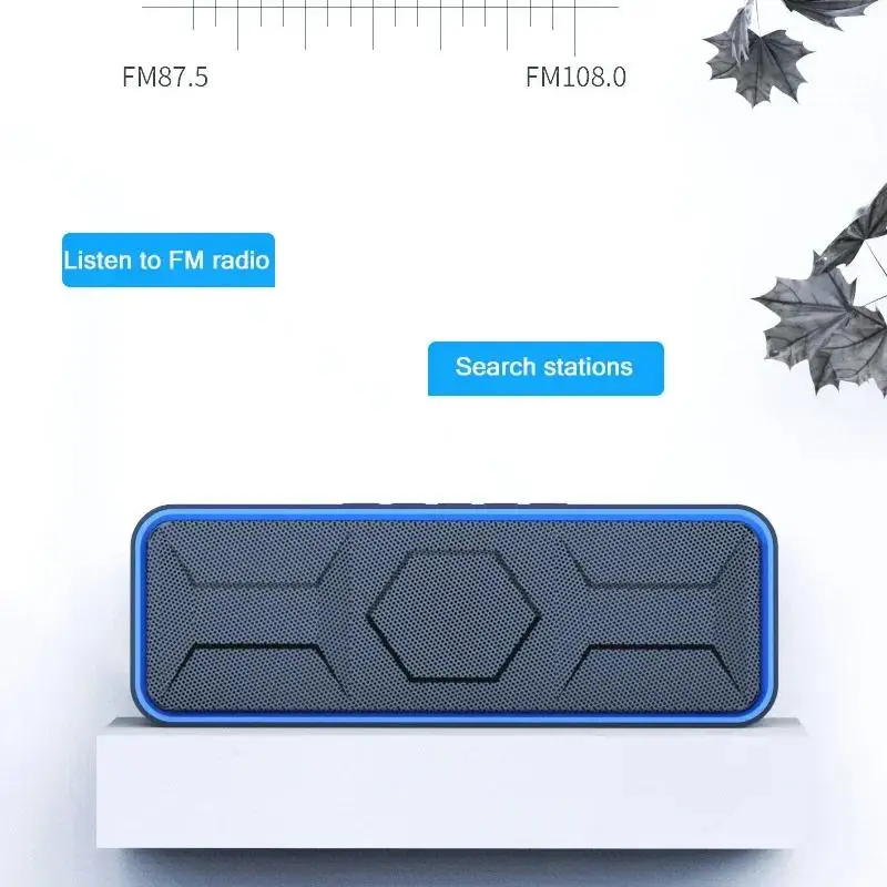 Caixa De Som Bluetooth-динамик беспроводной уличный мобильный телефон разъем TF USB-сабвуфер