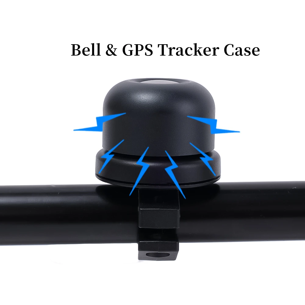 Велосипедный звонок с защитой от кражи велосипедный из алюминиевого сплава