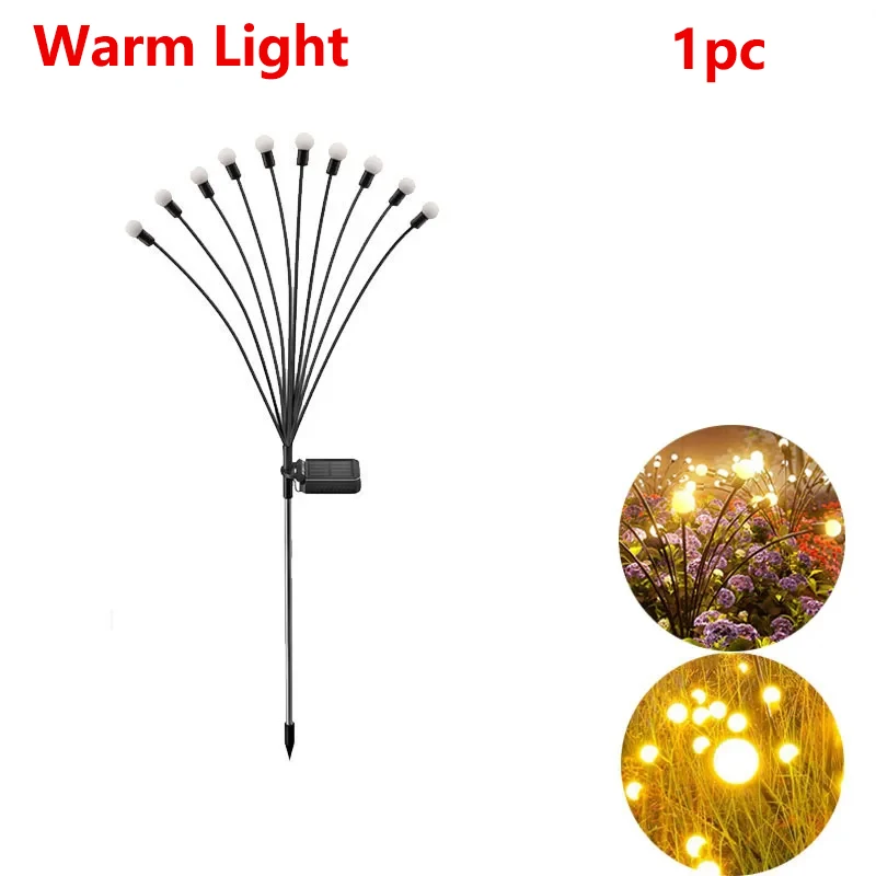 

Солнечные светильники Firefly 6/8/10 LED для сада