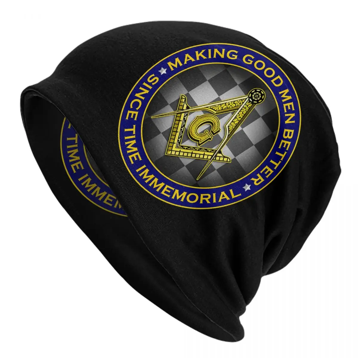 

Freemason Masonic Skullies облегающие шапки унисекс зимняя вязаная шапка хип-хоп взрослая стандартная шляпа шапки Лыжная шапка