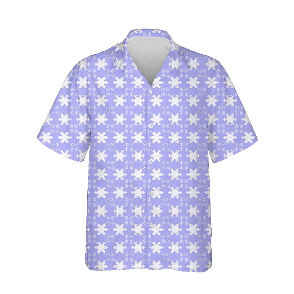 Jumeast 3D Summer Mens Hawaiian Shirt Short Sleeve Beach Aesthetic Clothing Blouses Fashion Streetwear Single-breasted Men Shirt