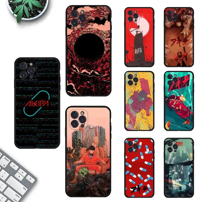 

AKIRA Phone Case For iPhone 14 11 12 13 Mini Pro Max 8 7 6 6S Plus X SE 2020 XR XS Funda Case
