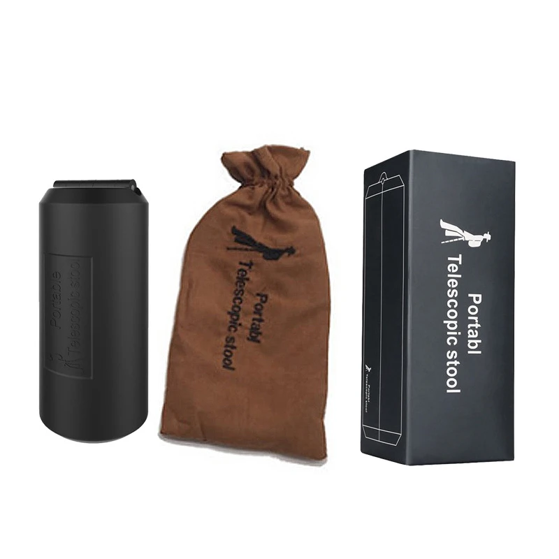 

Outdoor Adjustable Folding Chair Portable Retractable Stool Queuing Artifact Travel Telescopic Stool Portable Seat Camping