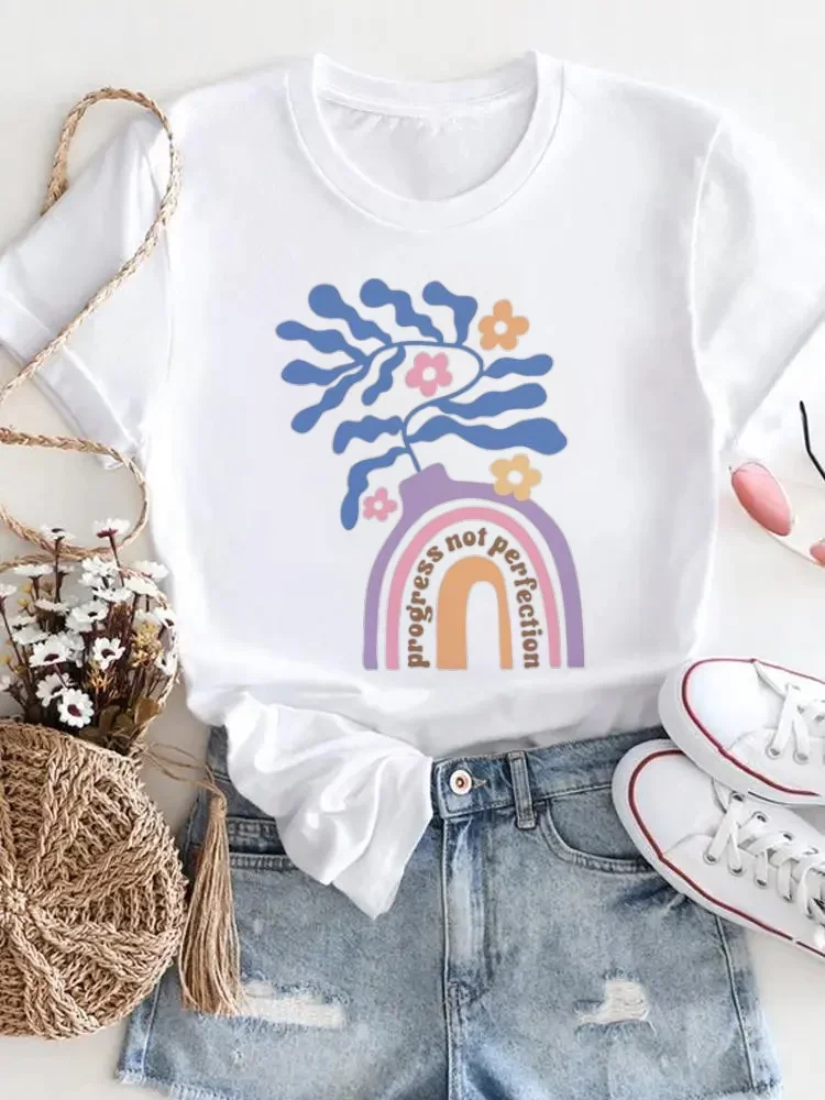 Топ-футболка 90-х годов с короткими рукавами женская модная летняя футболка