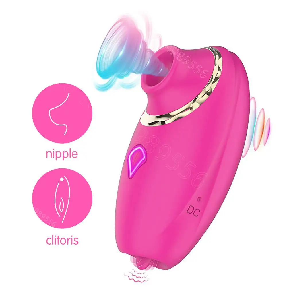 

Sex Toys for Women Sucking Vibrators 7 Speeds Nipple Massager Clitoris Sucker Stimulator Tongue Licking Masturbators Female