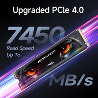 Твердотельный накопитель MOVESPEED PCIe 4,0 NVMe M.2 от 512 гб до 4 ТБ.#1