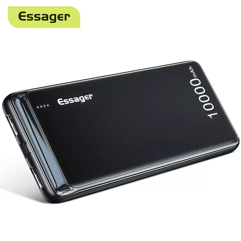 

NEW2023 10000mAh Power Bank Slim USB 10000 mAh Powerbank Portable External Battery Charger Pack For iPhone Mi 9 PoverBank