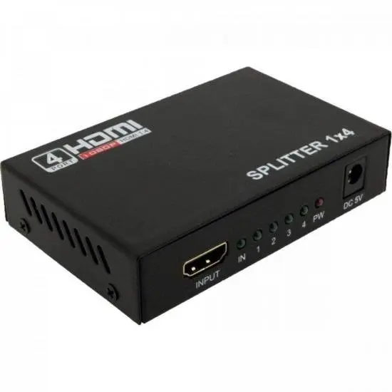 

HDMI Divider 1X4 Outputs Black STORM Input
