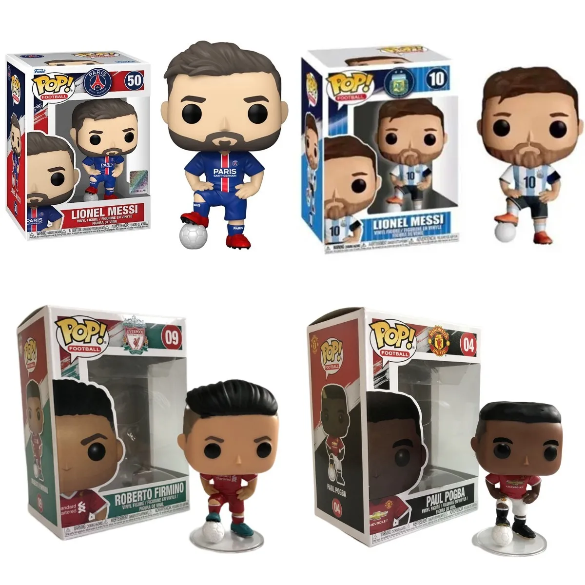Football Stars Lionel Messi #10 Vinyl Action Figures Collection Statue Model Doll Toy Gift