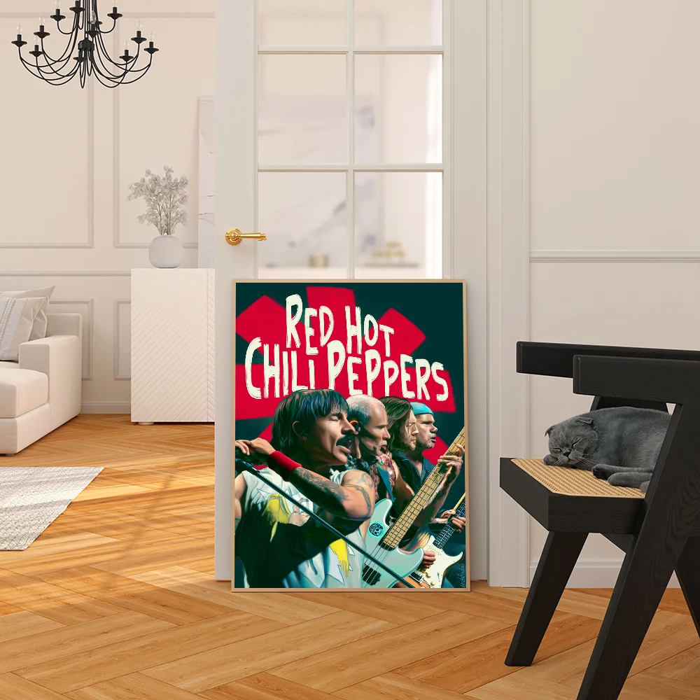 Аниме постеры R-Red Hot-Chili Peppers клейкие декоративные картины настенное искусство