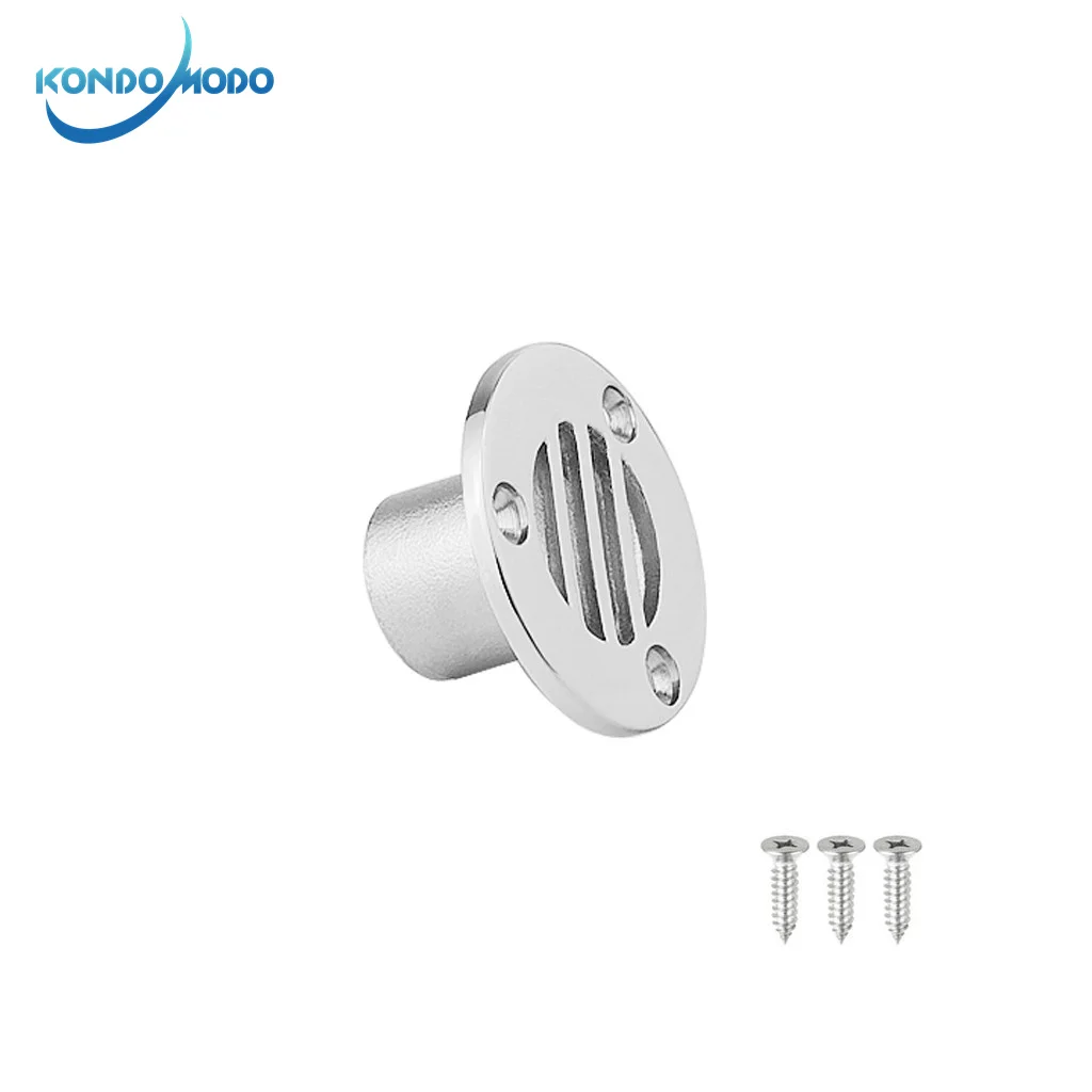 

Compact Marine Grade 316 Stainless Steel Boat Floor Deck Drain Boat Yacht Deck Drainage Hardware Replacement Accessories
