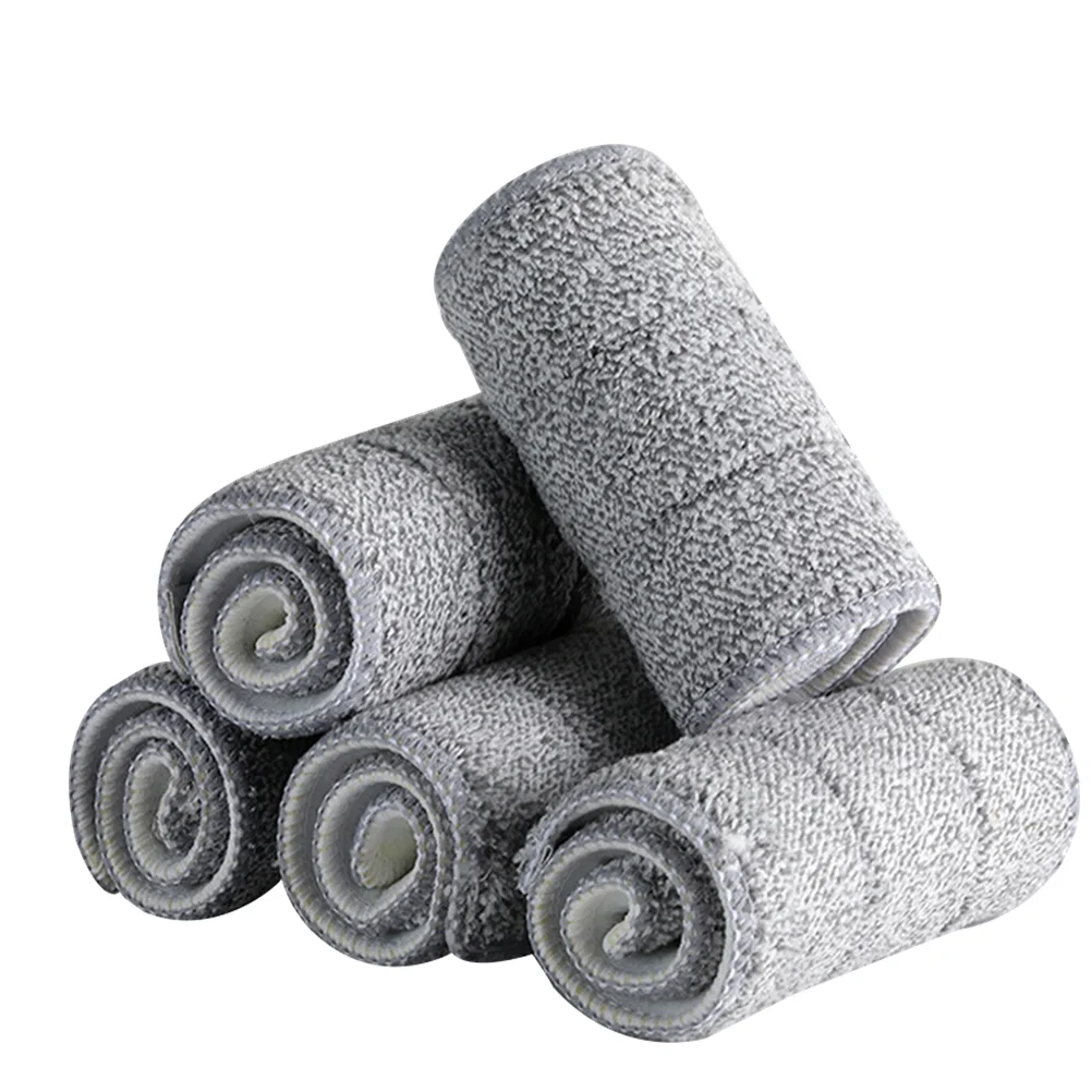 

Mop Pads Cloth Head Cleaning Floor Replacement Microfiber Pad Washableclean Mops Heads Wet Mopping Cleaner Steam Reusable Dry