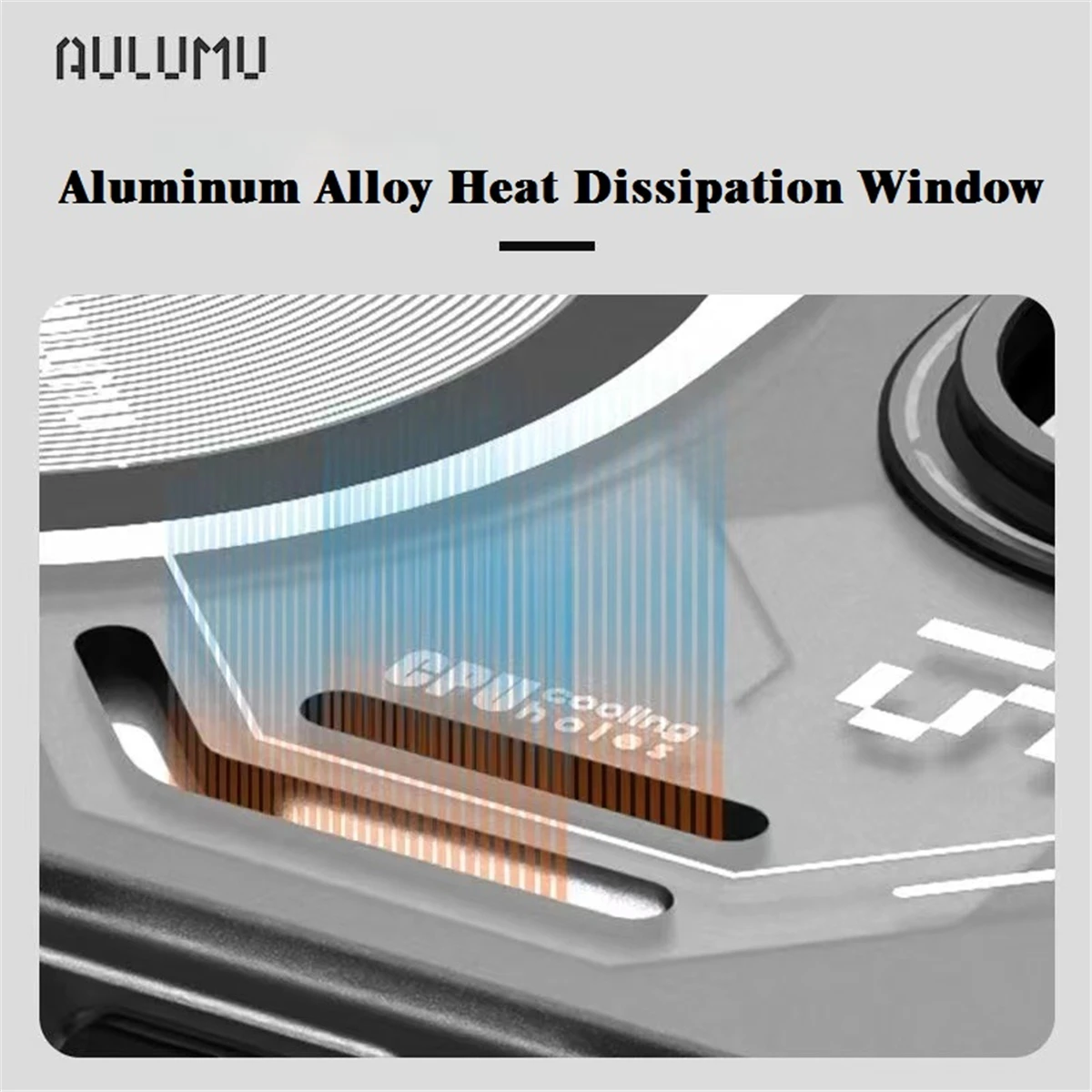 Aulumu A15 ТПУ для iPhone15 Pro Магнитная стандартная технология IMD совместимая с Magsafe