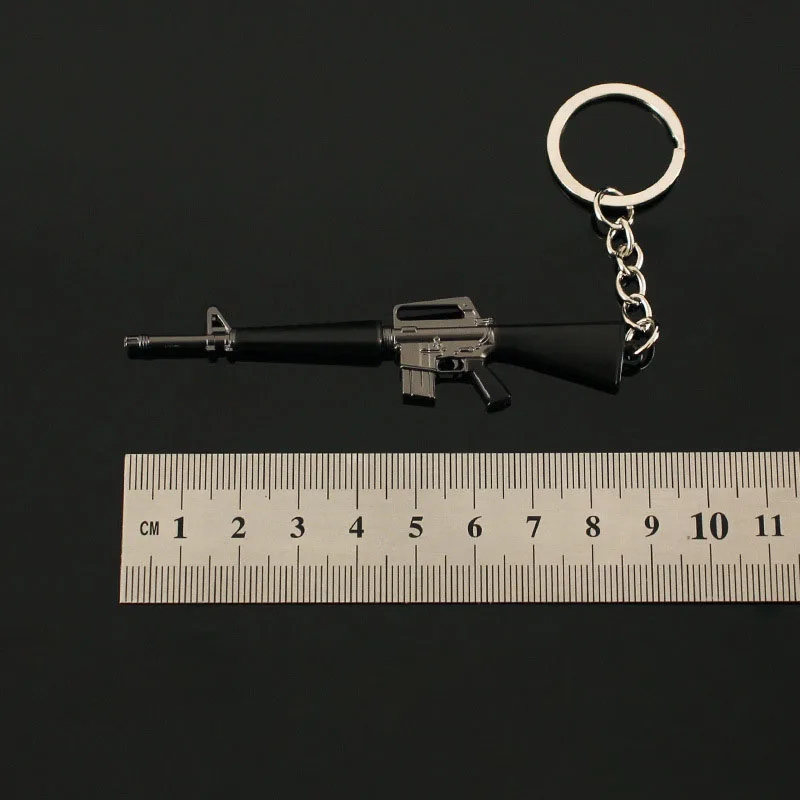 Мини-брелок для ключей модель оружия M16A1 9 см