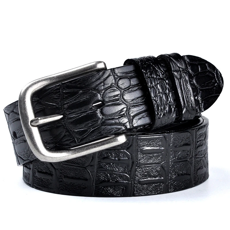 

Fashion Mens Women Belts Casual Men Women Split Leather Belts Female Waist Strap Male Belt for Pants Jeans Width 3.8cm
