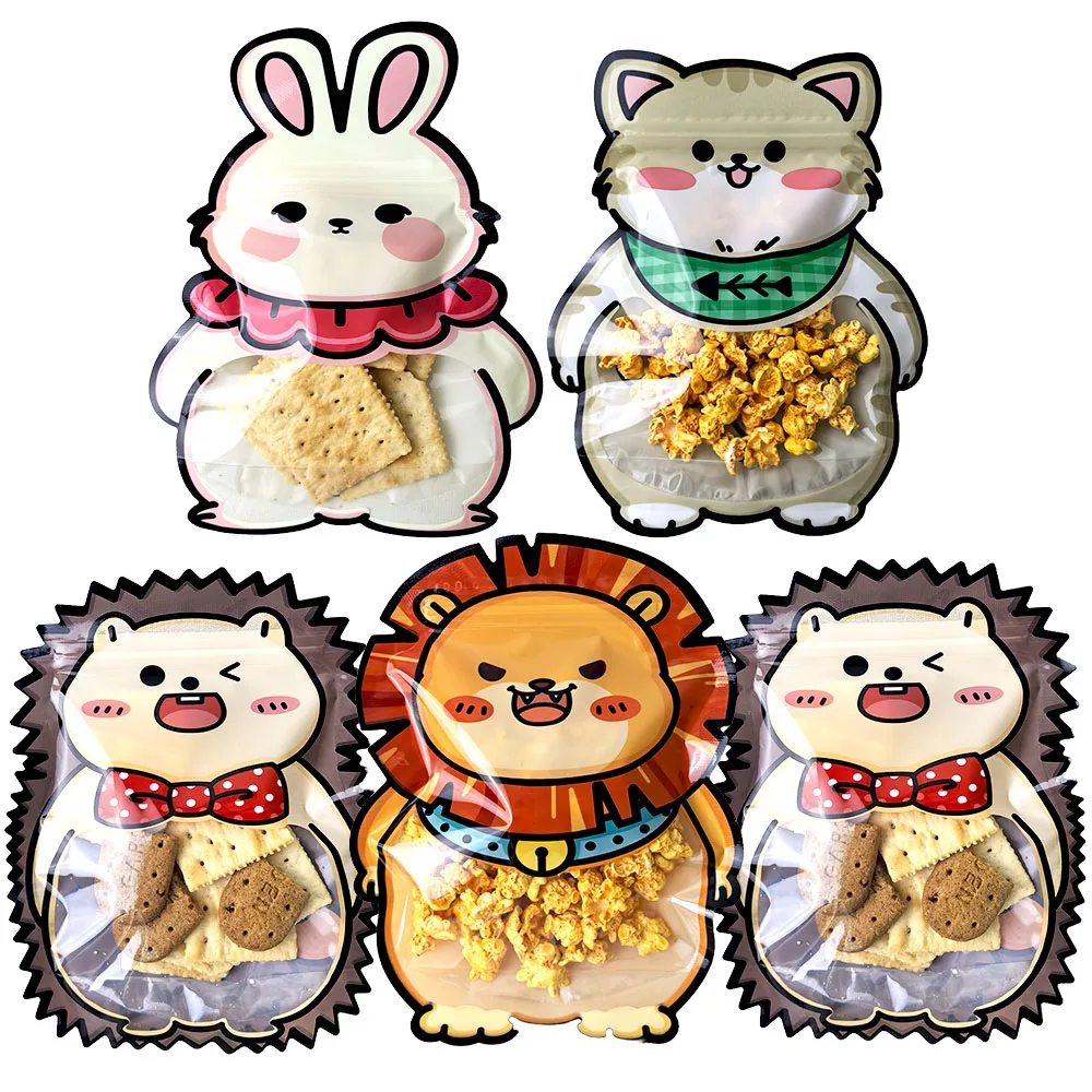 

Пакеты для закусок с мультяшными животными