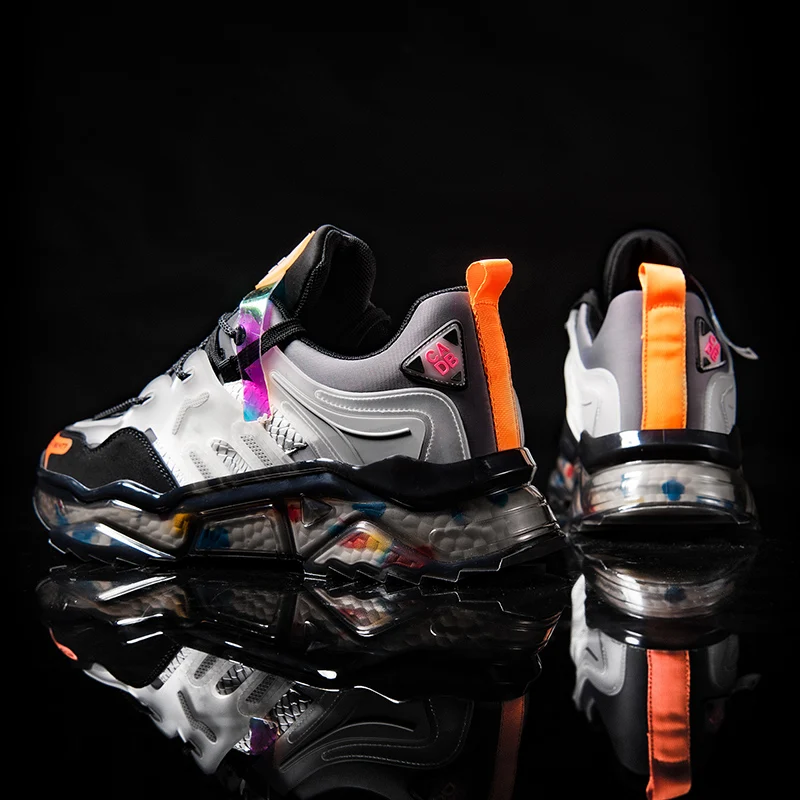 Men's Sports Shoes Thick Soled Daddy Chuck Sneakers Fashion Walking Running Shoes Anti-Skid Lovers Casual Versatile Footwear