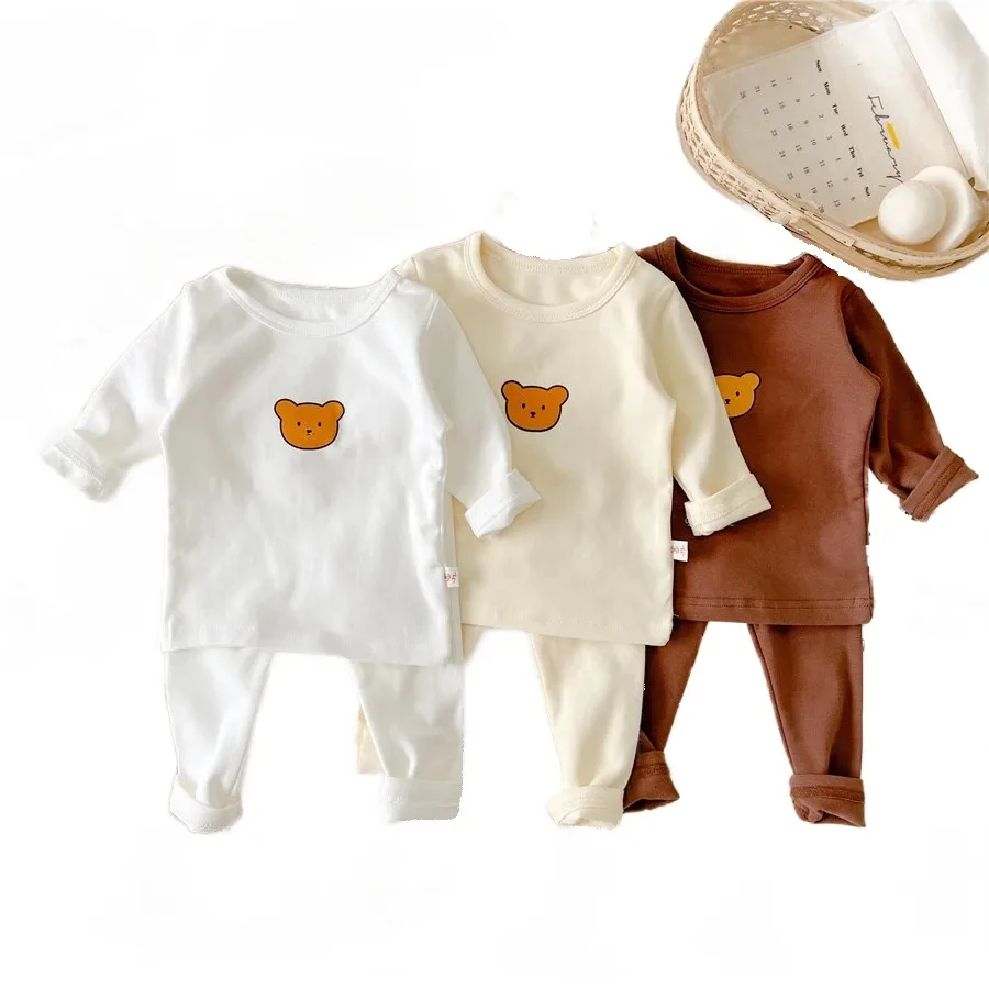 

0-2Y Baby Boys Clothes Set Spring Soft Cotton Newborn Baby Girl Clothing 2 Pcs Tops T-shirt + Pants Toddler Clothing Sets