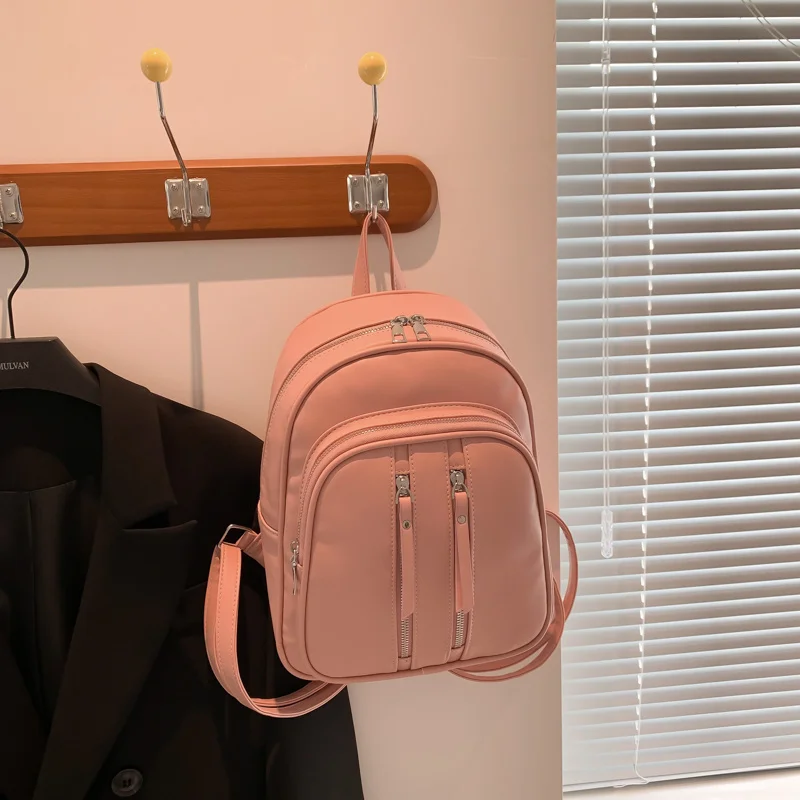 

Design Women Soft Leather Backpack Fashion Cute Travel Brand Preppy Style Shoulder Bags College Girls Daypack Feminina Mochila
