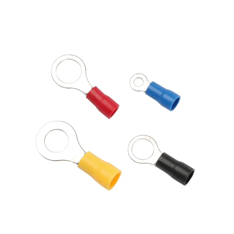 

50pcs/Lot RV2-3 Ring Insulated Terminal Circular Cable Splice Terminal Suit Cable Wire Insulation Connector RV2-4 RV2-5 RV2-6