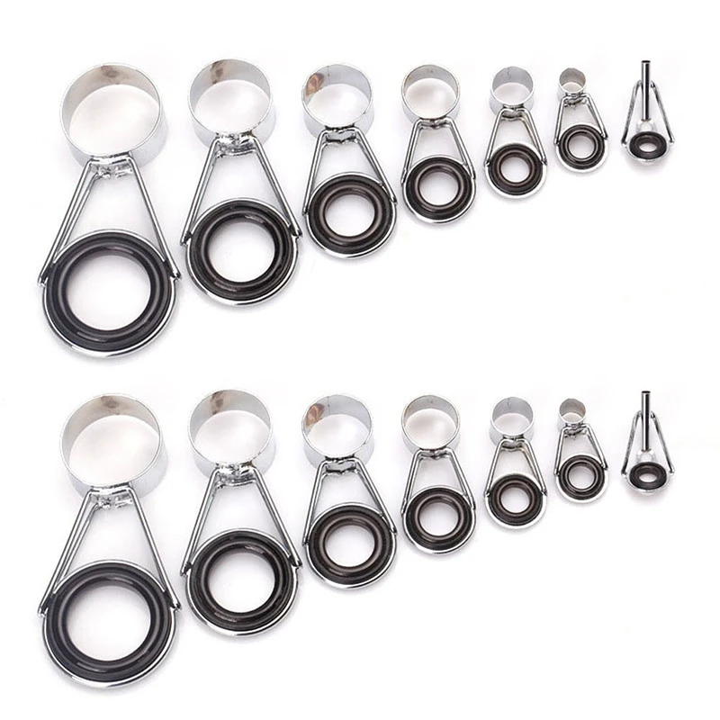 

14 шт., набор рыболовных удочек, 7 размеров