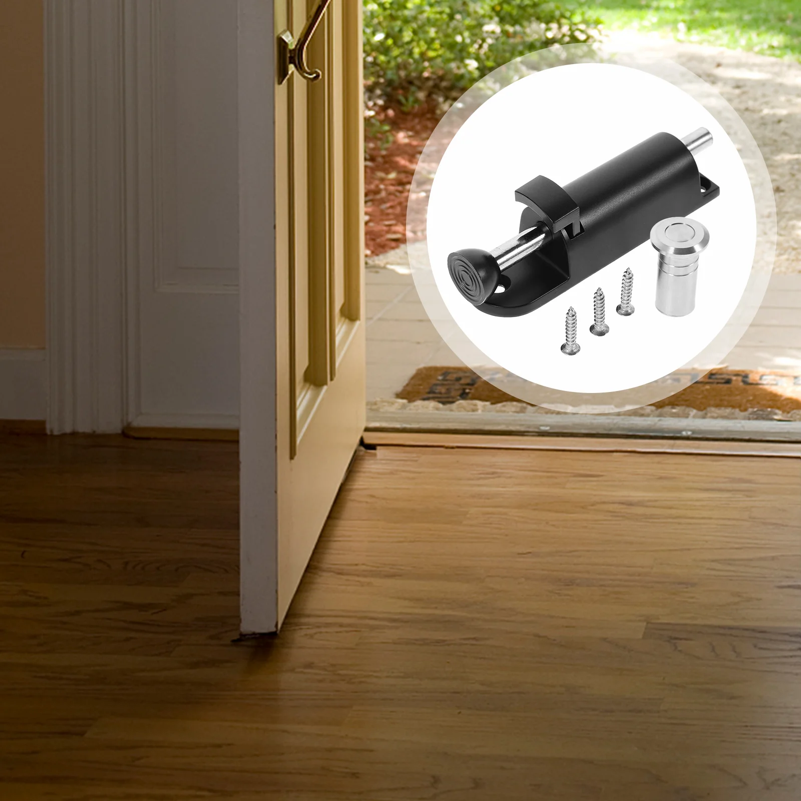 Защелка сарая дверной и оконный замок скользящий болт раздвижной пружинный