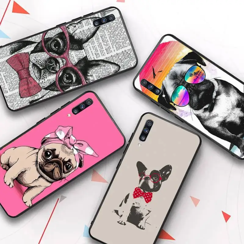 

French Bulldog Funny Dog Phone Case for Samsung Galaxy A51 30s a71 Silicone Cover for A21s A70 10 A30 Capa