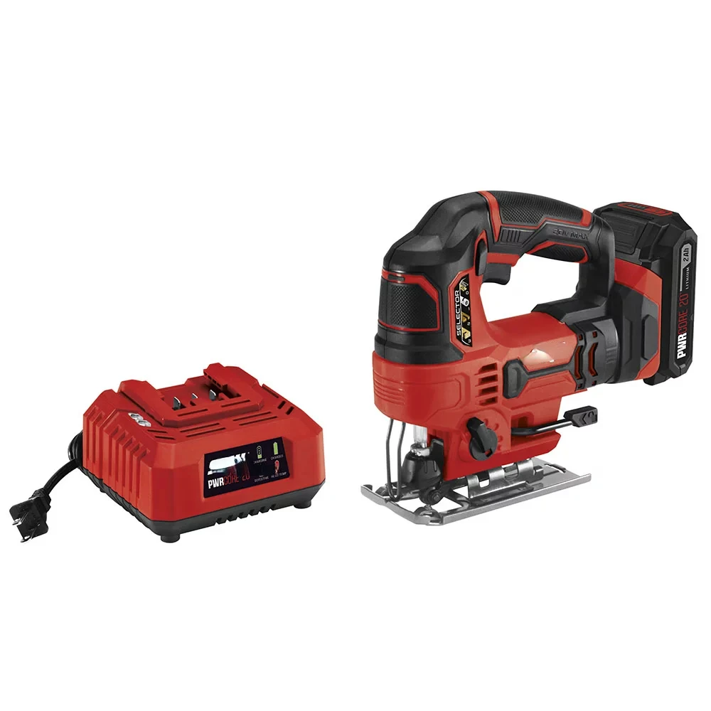 

7/8-inch Cordless Jigsaw, 2.0Ah Lithium Battery & Charger, JS820302 car accessories car products