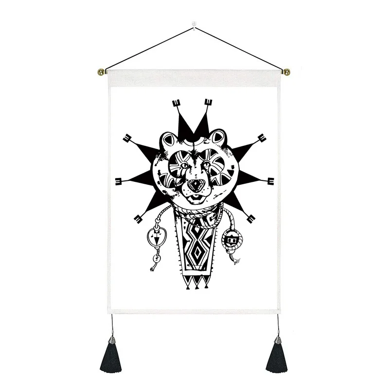 

Totem European and American Style Tapestry Bohemia Series Home Painting Wall Hanging Art Decoration Picnic Mat Fashion Tapestry