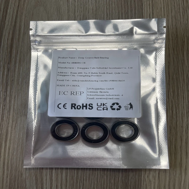 

Керамический шарикоподшипник 6800RS Si3N4