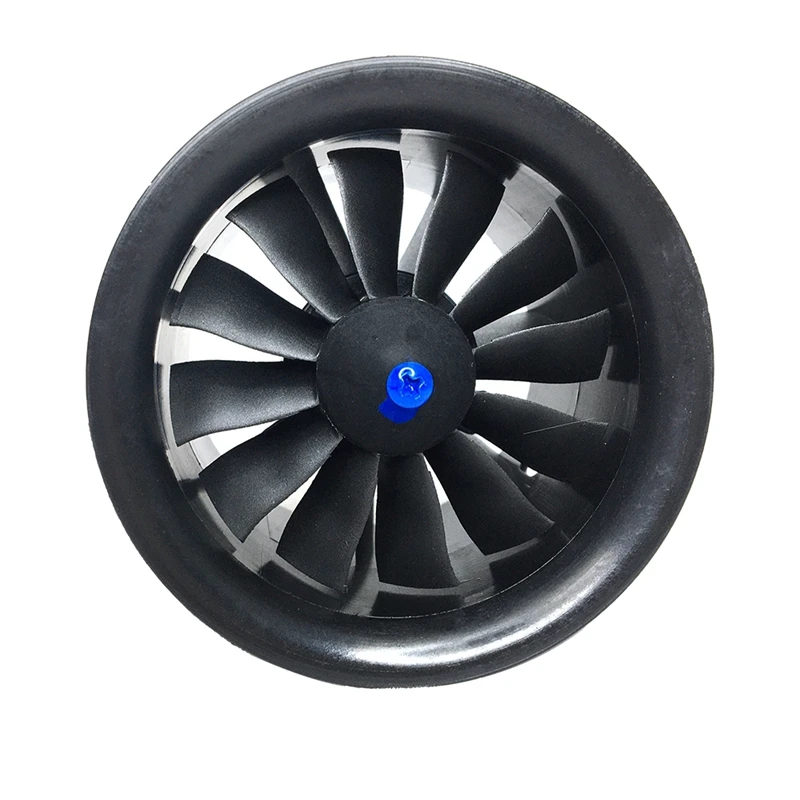 EDF 70 мм кв 6S 12 лопастей RC вентилятор пропеллер с бесщеточным Мотором для