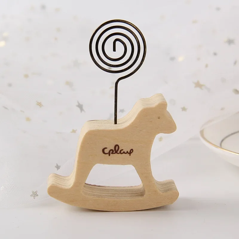 

Деревянный держатель для визиток с совой и ежиком