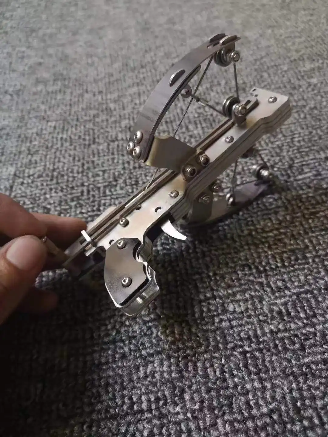 

Sports Outdoor Fishing All Aluminum Alloy Shooting Hunting Tools Children's High Precision Toys Collection Gift