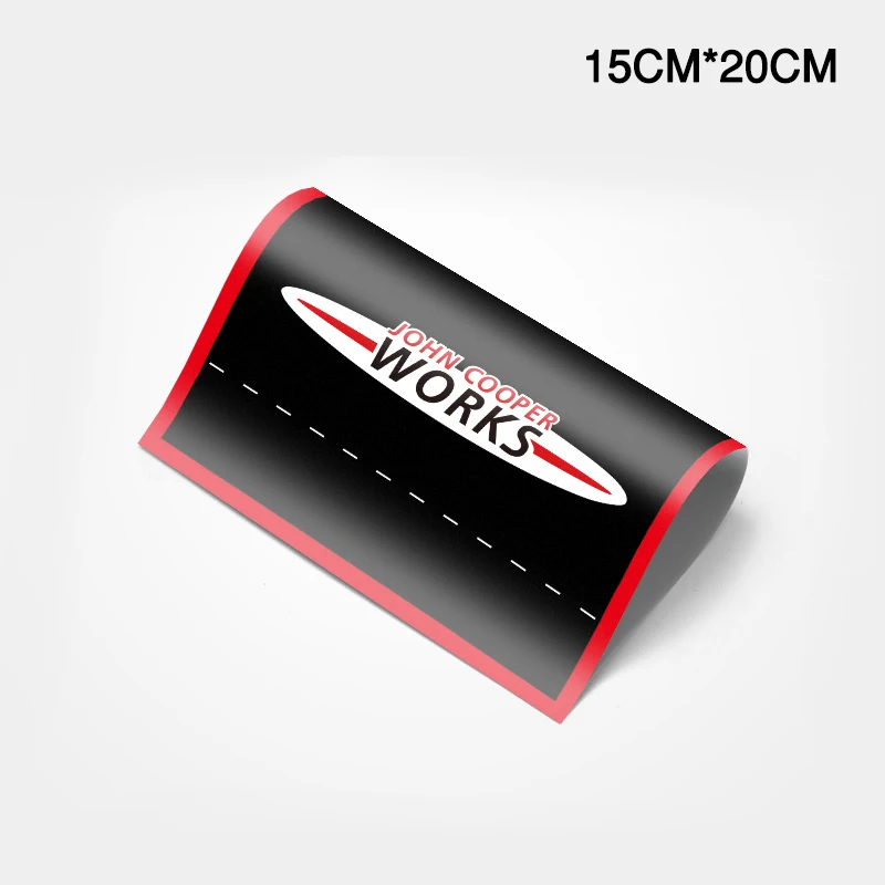 

Декоративная бирка для багажника двери автомобиля, ярлык-этикетка, наклейка для мини-медведя R55 R56 F54 F56 F60, аксессуары для автомобиля CLUBMAN COUNTRYMAN