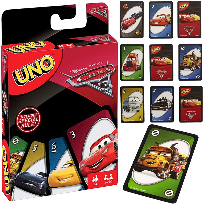 

Mattel Newest Games Card Game Uno Disney Pixar Cars Match Cards Now Uno Fun Includes Multicolor Basic Pack Toys Creative Gifts