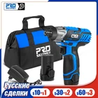 Шуруповерт PROSTORMER аккумуляторный, 12 В, 100 нм