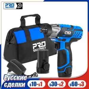 Шуруповерт PROSTORMER аккумуляторный, 12 В, 100 нм